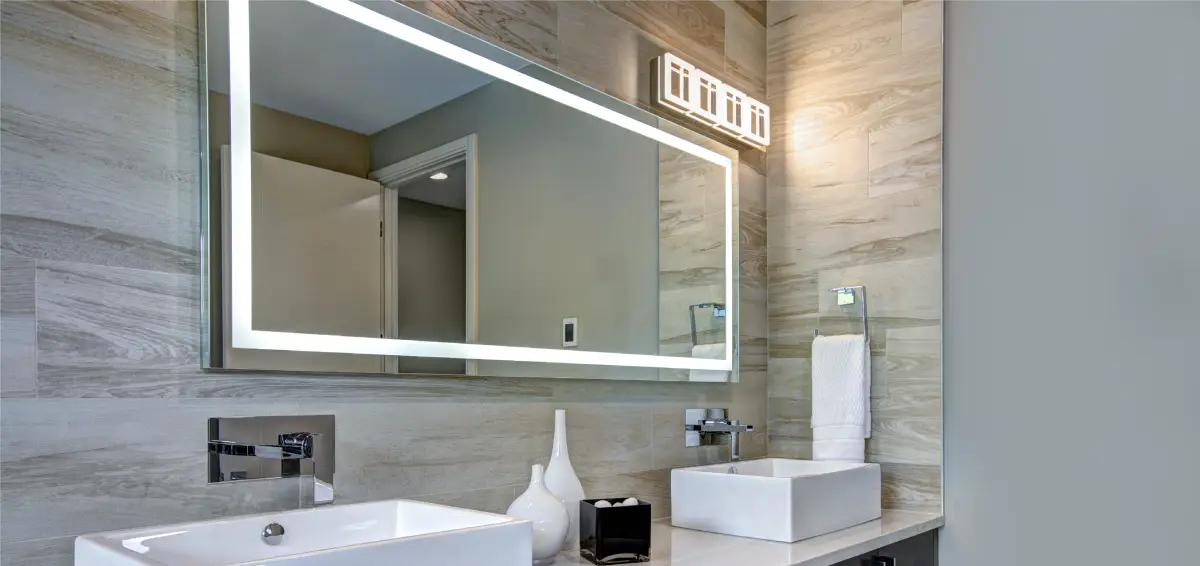 mirroir led salle de bain