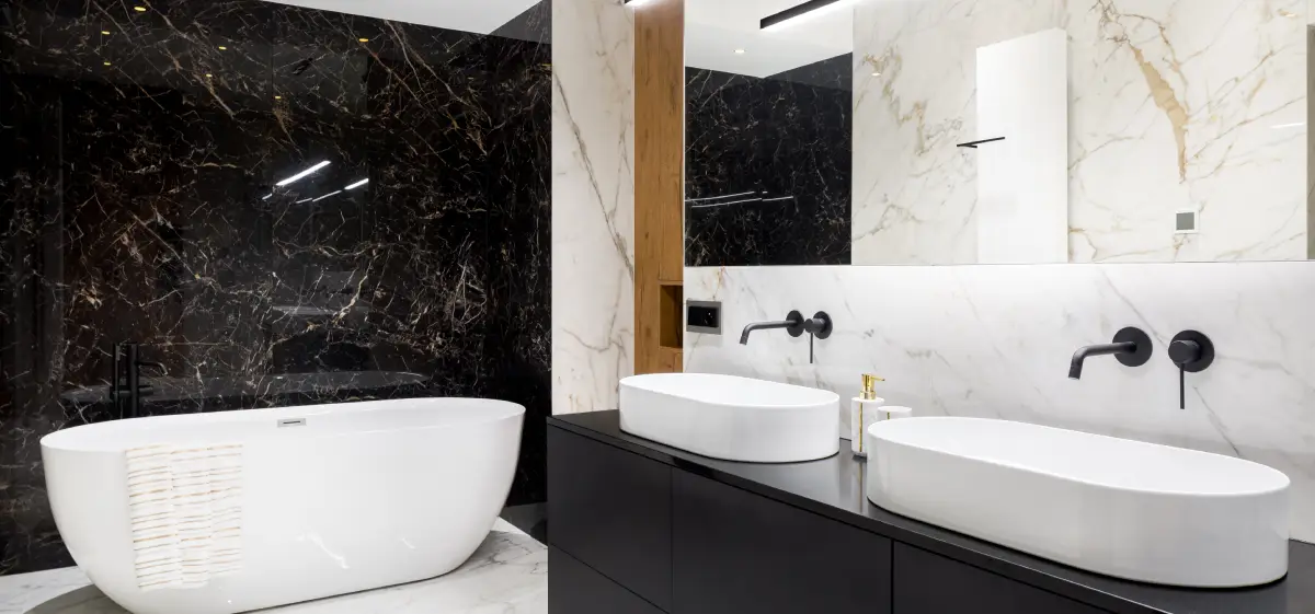 marbre salle de bain